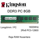 MEMORY RAM PC KINGSTON 8GB DDR3